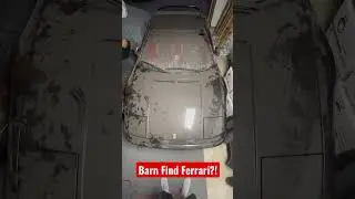BARN FIND Ferrari! #ferrari #barnfind #sportscar #automobile #lamborghini #porsche #modified#vintage