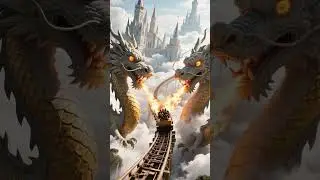 Ai floating kingdom ruled by dragons. #trending #shorts #viral