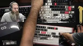 Unboxing Infinikey Monochrome Keycaps.  Cherry Profile Keycaps for Mechanical Keyboards from TKC.