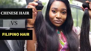 FILIPINO HAIR VS CHINESE HAIR || Which is better? || Linda Ezemedolu