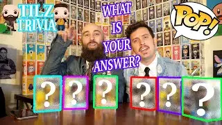 FUNKO POP REVIEW! TILZ TRIVIA *FIGURE IT OUT* EPISODE 50