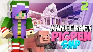 Minecraft PigPen SMP (Ep.2) Live or Die Jump! + New Job?
