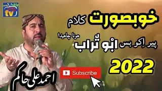 Peer Bus Iko Abu Turab Hona Cahi Da#Ahmad Ali Hakim#2022#