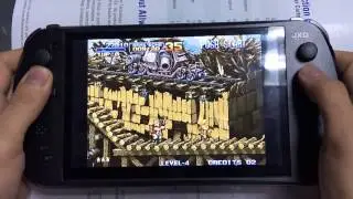 JXD S7800B Handheld Game Console-Metal Slug 1 FBA MAME Video Game Tested