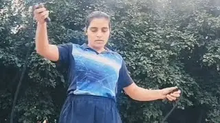 Rope jump workout(  loss wight, increase endurance ,strengthen muscle) 💪...1200 rop jump *12 round 