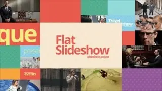 Flat SlideShow | After Effects Template