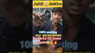 Repair Self Motor 😱
