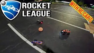 Playing ROCKET LEAGUE in REAL LIFE! With RC Cars