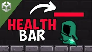 HEALTHBAR in Unity (That Changes Color Based On Gradient!) | Unity Tutorial