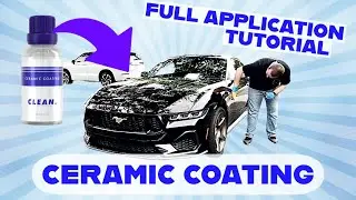 Step-By-Step Tutorial: CLEAN by Pan The Organizer 3 Year Ceramic Coating Application