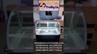 Unboxing WORLFLEX Ice Cream Display Showcase Freezer 6rounds  FOR SALE