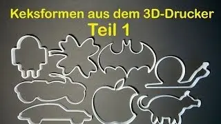 3D Drucker Keksformen Tutorial Teil 1 ViaCad