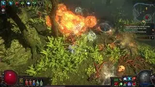 Path of Exile Fire Flicker Strike Flo's Jungle Jumping