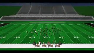 East Gaston HS 2017 - Pt 1 - Marching Band Drill Design