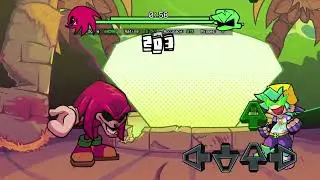 FNF vs Sonic.Exe B3 Rerun Krumbo / Knuckles - Smash And Crash (FC)