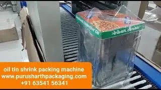 Oil Tin Shrink Packing Machine | +91 63541 56341