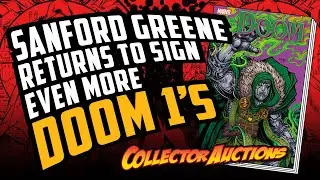 Sanford Greene returns to sign even more DOOM #1's!