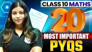 ICSE Class 10 MATHS 20+ Most Important PYQ's In One Shot 🔥| Marathon