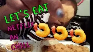POPCORN SHRIMP || FRIES ||  COMBO RICE || MUKBANG | EATING SHOW