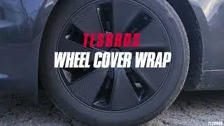 Photon 18in Wheel Cover Wrap for Tesla Model 3 Highland Refresh - Install Guide