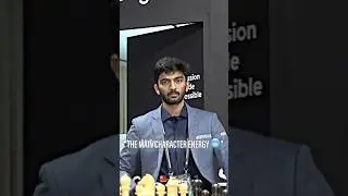 Gukesh is the Main Character ☠️🔥 #gukesh #chess