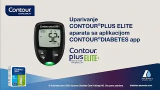 CONTOUR Plus Elite Uparivanje aparata sa aplikacijom CONTOUR Diabetes App