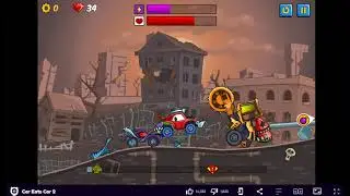 Car Eats Car 2 All Bosses All Cars Unlocked Max LeveI Upgrade