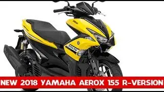 New 2018 Yamaha Aerox 155 R-Version | Updated Yamaha Aerox 155 R Version launched in Indonesia