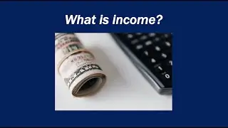 What is income? Definition and meaning