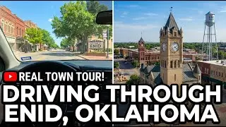 Driving through Enid, Oklahoma