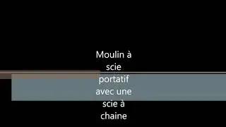 Moulin &agrave; scie portatif