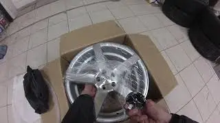 Sakura wheels.Распаковка и обзор автомобильных дисков фирмы SAKURA R18