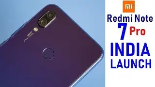 Xiaomi Redmi Note 7 Pro and Redmi Note 7 Launch Event | Xiaomi Product Launch Event