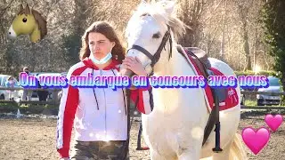 On vous embarque en concours avec nous 🐴🙃