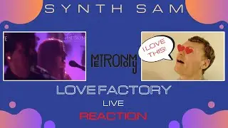 Synth Sam REACTS | Metronomy - Love Factory (LIVE @ Small World Launch Party)