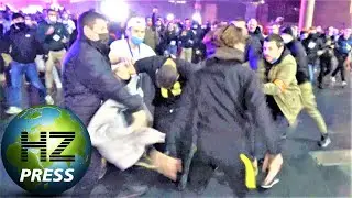 Violents incidents lors du meeting d'Eric Zemmour &agrave; Villepinte - 5 d&eacute;cembre 2021