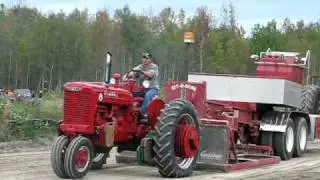 Farmall Super M, North Augusta 8500 Fall 2009