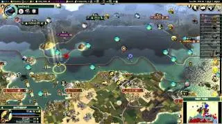 HUGE Civ V Live (Morocco) #31 - 18 Player, Mods, Europe