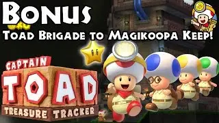 Captain Toad: Treasure Tracker - Bonus - Level 8: Toad Brigade to Magikoopa Keep!