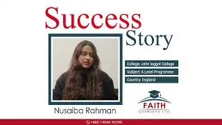 The success story of Nusaiba Rahman - John Leggott College, UK