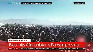 Blast hits Afghan president's election rally