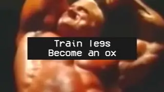 Tom Platz - Train Legs (workout motivation)