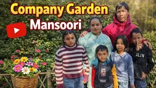 Back again in the company garden Mansoori Uttarakhand with family members ￼￼