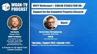 WGAN-TV | Matterport + SIMLAB STAGES/SIM-ON: Support for Complete Property Lifecycle