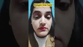 &ldquo;Bobby Pin Se Perfect Winged Eyeliner 😱 | Easy Eyeliner Hack for Beginners&rdquo;
