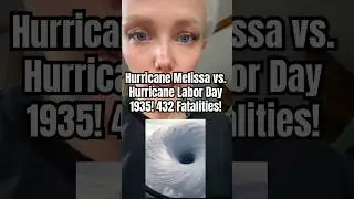 #HurricaneMelissa #HurricaneLaborDay1935 #Category5 #Hurricane ￼
