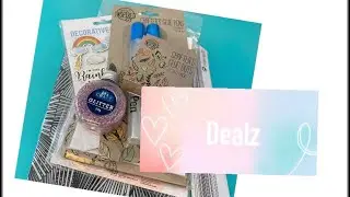 Haul de compras  scraperas en  (Dealz) #compras #haul #dealz #scrapbooking