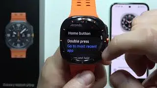 SAMSUNG Galaxy Watch Ultra: How to Disable Siren Shortcut?