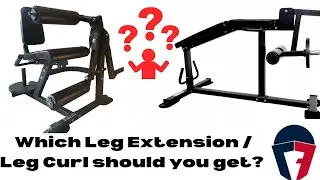Comparing the Two Titan Fitness Leg Curl / Leg Extension Machines