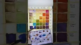 🗝️ Unlock your Watercolor Palette&rsquo;s FULL Potential! #shortsart